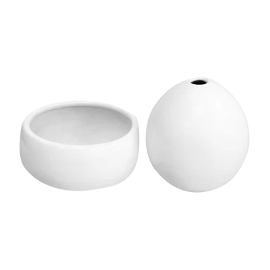 Bowl and sphere